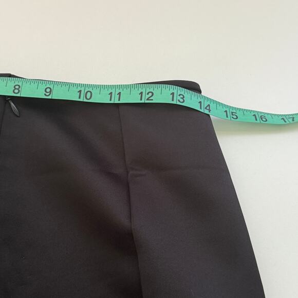 Vintage Jessica McClintock For Gunne Sax Maxi Mermaid Skirt Sz 7 Satin Vampygoth - Picture 7 of 7